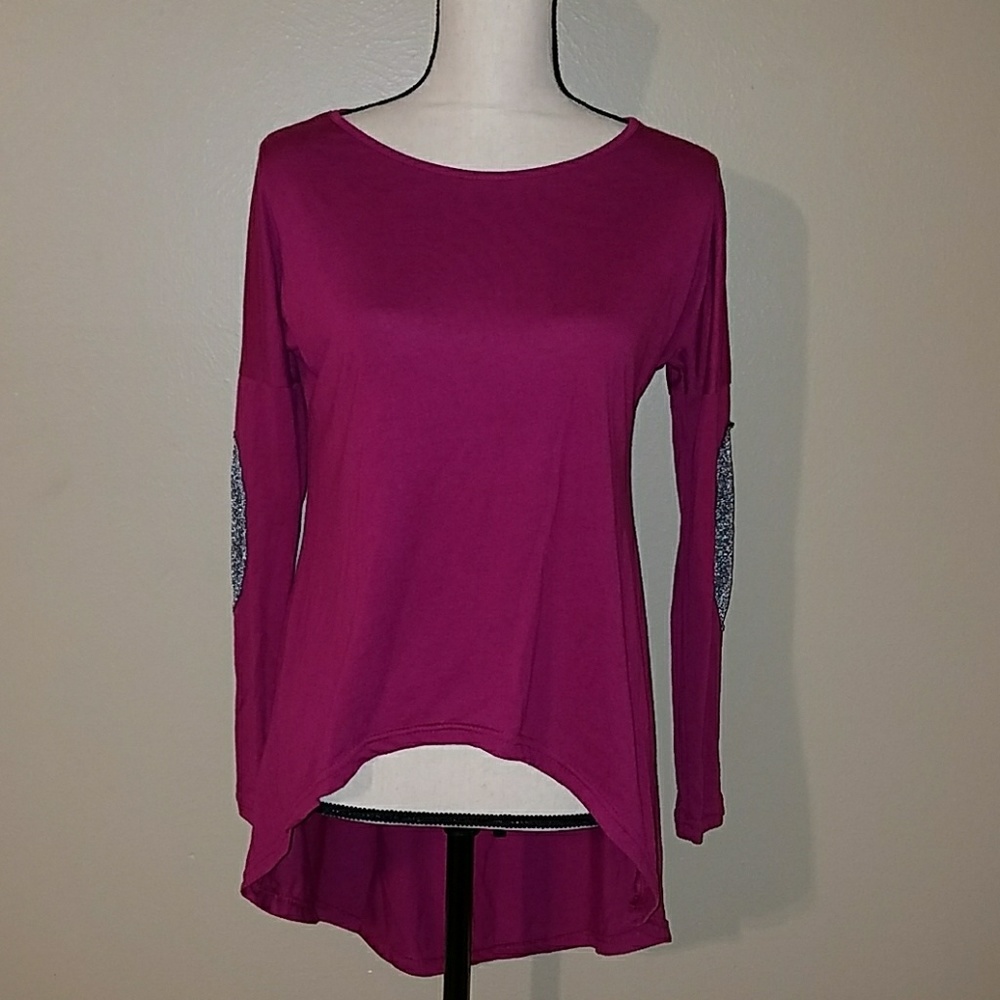 🍬OFFERS🍬 wine purple, high low top